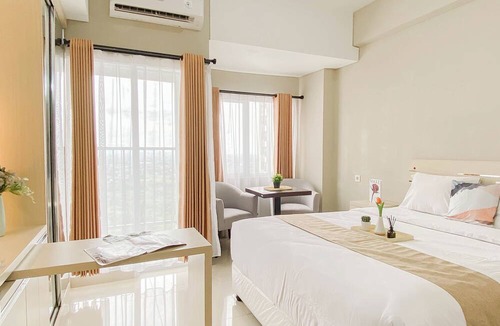 Kedungmanggu Apartment | Tranquil Studio For 2 Pax At Royal Sentul Park Apartment