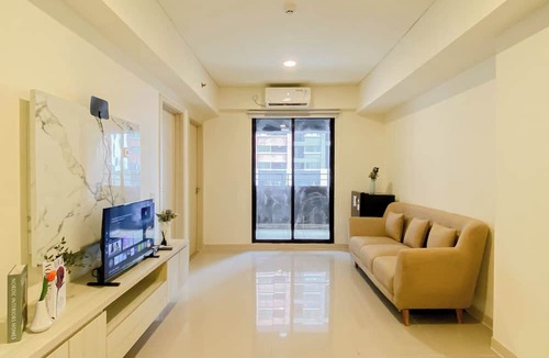 Cikarang Apartment | Cozy 3Br Apartment With Minimalist Style At Meikarta