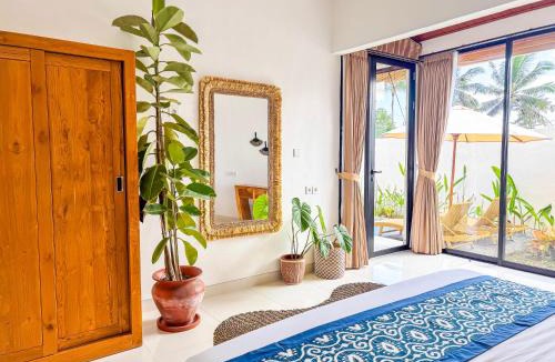 Pejeng Kawan Villa | 2BR Private Boho Style Villa, Jungle Pool, Yoga, Near Ubud Center