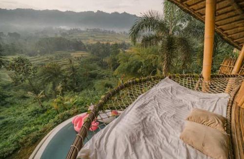 Selat Villa | Bamboo Villa with Amazing mount agung view