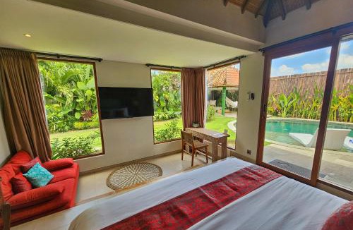 Kemenuh Villa | Villa DiYara Ubud - 6000 Sq Ft Private New Villa - Big pool and Spacious garden