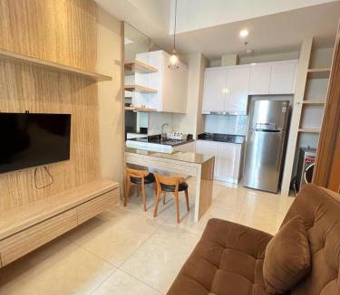 Jakarta Apartment | TAMAN ANGGREK MaLL CONNECTED 2 BEDROOM FLAT SUPER COMFORTABLE NEW FURNITURE LUXURIOUS BUILDING TAMAN ANGGREK RESIDENCE APARTMENT