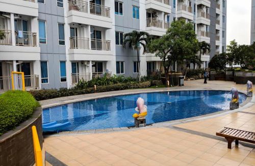 Surabaya Apartment | Comfy and Modern Wonderful 2BR Apartment at Tanglin Supermall Mansion By Travelio