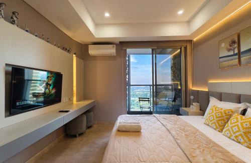 Pantai Indah Kapuk Apartment | Studio Sea View Apartment at Gold Coast PIK by MYsweethome