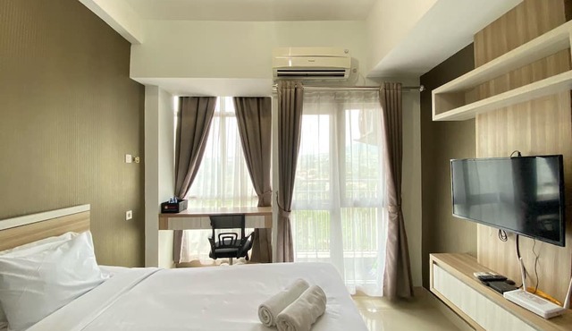 Comfy Studio Room At Apartment Taman Melati Jatinangor in Hegarmanah