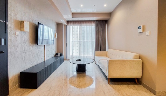 Scenic And Comfortable 2Br Branz Bsd City Apartment in Pagedangan