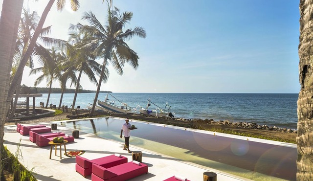 Bamboo Private Pool and Bathub in Buleleng