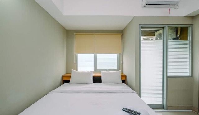 Elegant Wide View Studio Apartment at LRT City Jatibening