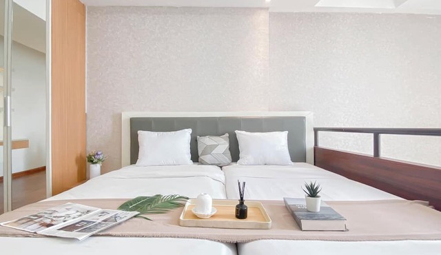 Contemporary Studio Loft Apartment At Park View Condominium in Depok