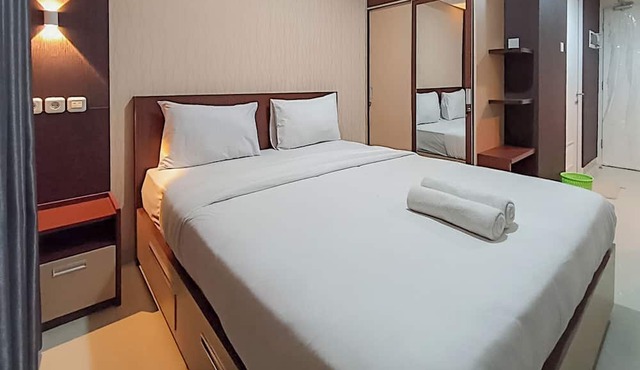 Brand New and Homey Studio at Tamansari Skylounge Makassar Apartment in Makassar