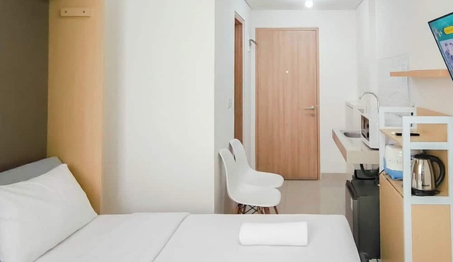 Studio (No Kitchen) Apartment With Murphy Bed At Bandaraya - Tallasa City Makassar in Makassar
