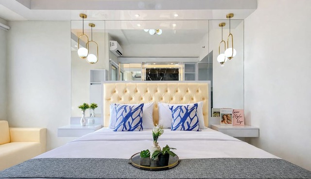 Comfy White Studio At Transpark Juanda Bekasi Timur Apartment