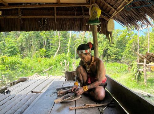 Mentawai Tribe Experience Traditional Uma Stay in Totoinong