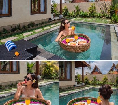 Aliya Private Villa 1-Bedroom villa with large private pool in ubud in Ubud