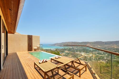 Luxury 1BR - Private Pool - Panoramic Sunset Views in Kuta Lombok