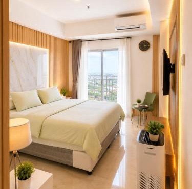 Luxury Apartment Victory Tower Podomoro Deli City View Medan in Medan