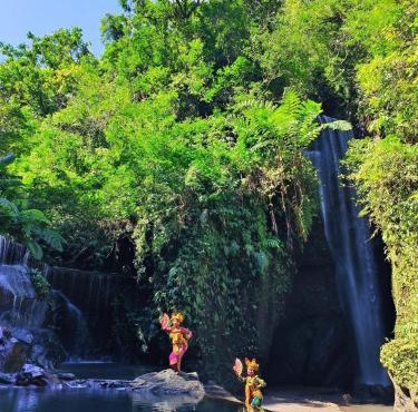 Kamar pribadi dengan kolam renang pribadi,pemandangan gunung in Susut