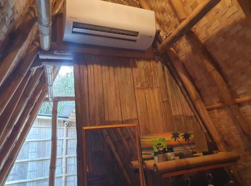 the bamboo Bali Cabin